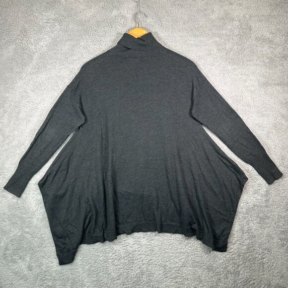 Mossimo Gray Turtleneck Tunic Sweater Size Large Long Sleeve Gray sweater - Picture 3 of 12